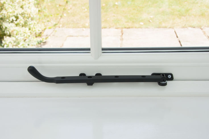 Pegstay Window handles for sale in the UK - black